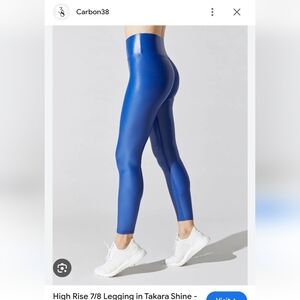 NWT Carbon38 Takara Shine 7/8 Leggings, Small